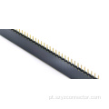 2,0 mm de cabeçalho feminino em linha reta 40p
